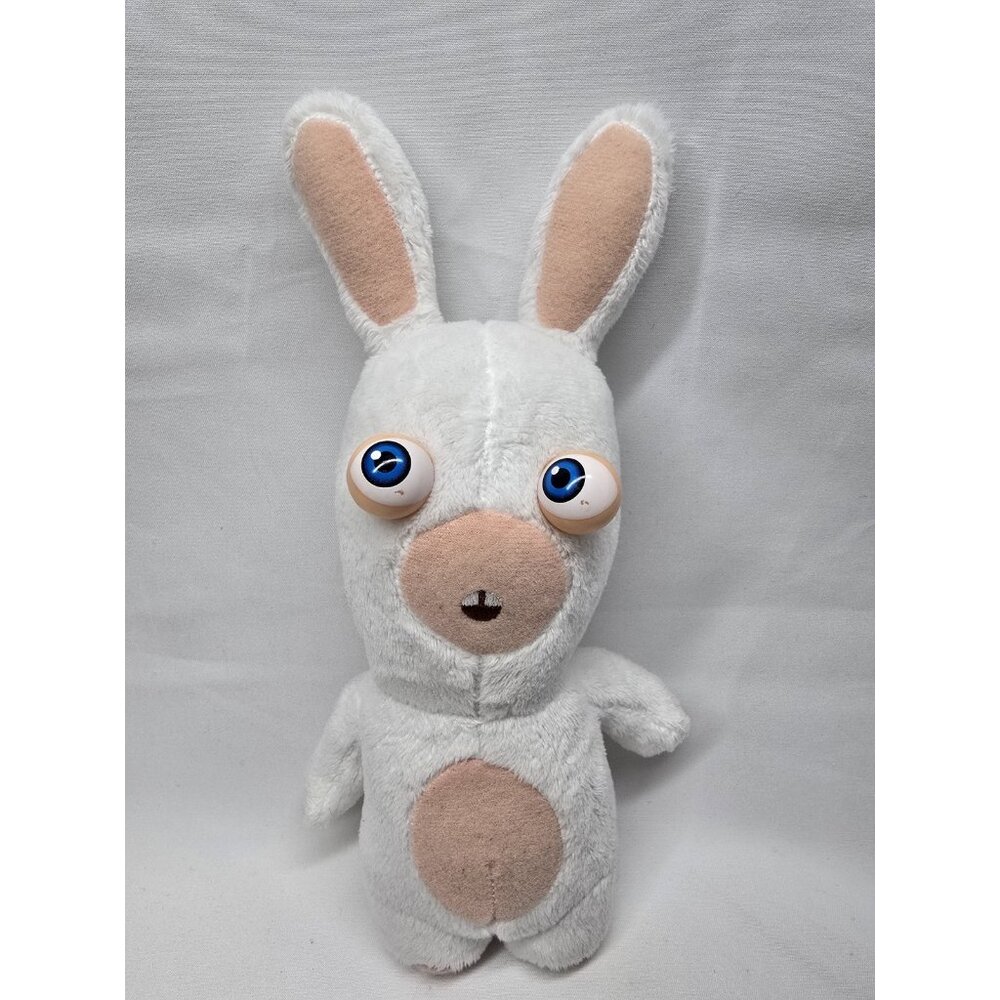 Rabbids Ubisoft White Plush Rabbit Stuffed Animal Toy 2014 McFarlane